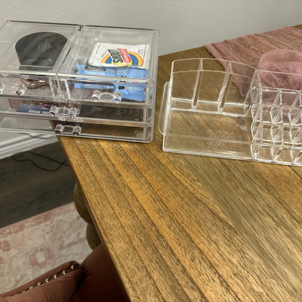 Clear Acrylic Organizer